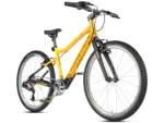 PROMETHEUS BIKES Kinderfahrrad 24 Zoll PRO ab 7 Jahren Ultraleicht 8-Gang SRAM Schaltung Premium Orange Schwarz – Bild 2
