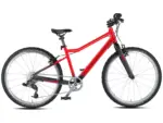 PROMETHEUS BIKES Kinderfahrrad 24 Zoll PRO ab 7 Jahren Ultraleicht 8-Gang SRAM Schaltung Premium Rot Schwarz – Bild 3