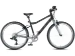 PROMETHEUS BIKES Kinderfahrrad 24 Zoll PRO ab 7 Jahren Ultraleicht 8-Gang SRAM Schaltung Premium Schwarz Silber – Bild 4