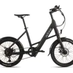 ADORE E-Citybike 20 Zoll Alu Kompaktfahrrad C-200 Compact Bike Heckmotor 45NM 10,4Ah Schwarz