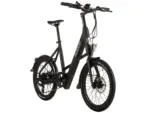 ADORE E-Citybike 20 Zoll Alu Kompaktfahrrad C-200 Compact Bike Heckmotor 45NM 10,4Ah Schwarz – Bild 2