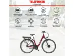 Telefunken City E-Bike 28 Zoll Frontmotor 7-Gang Nabenschaltung 468Wh Akku RC845 – Bild 6