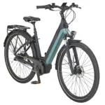 Prophete City E-Bike Geniesser 4.0 Damen Schwarz Matt-Silber 28″